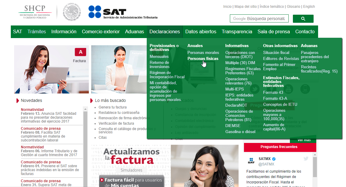 ¿Cómo Presentar Tu Declaración Anual 2018 En El SAT? - DGYH