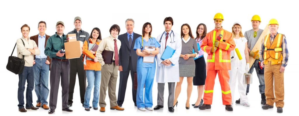 Trabajadores en Cancún 